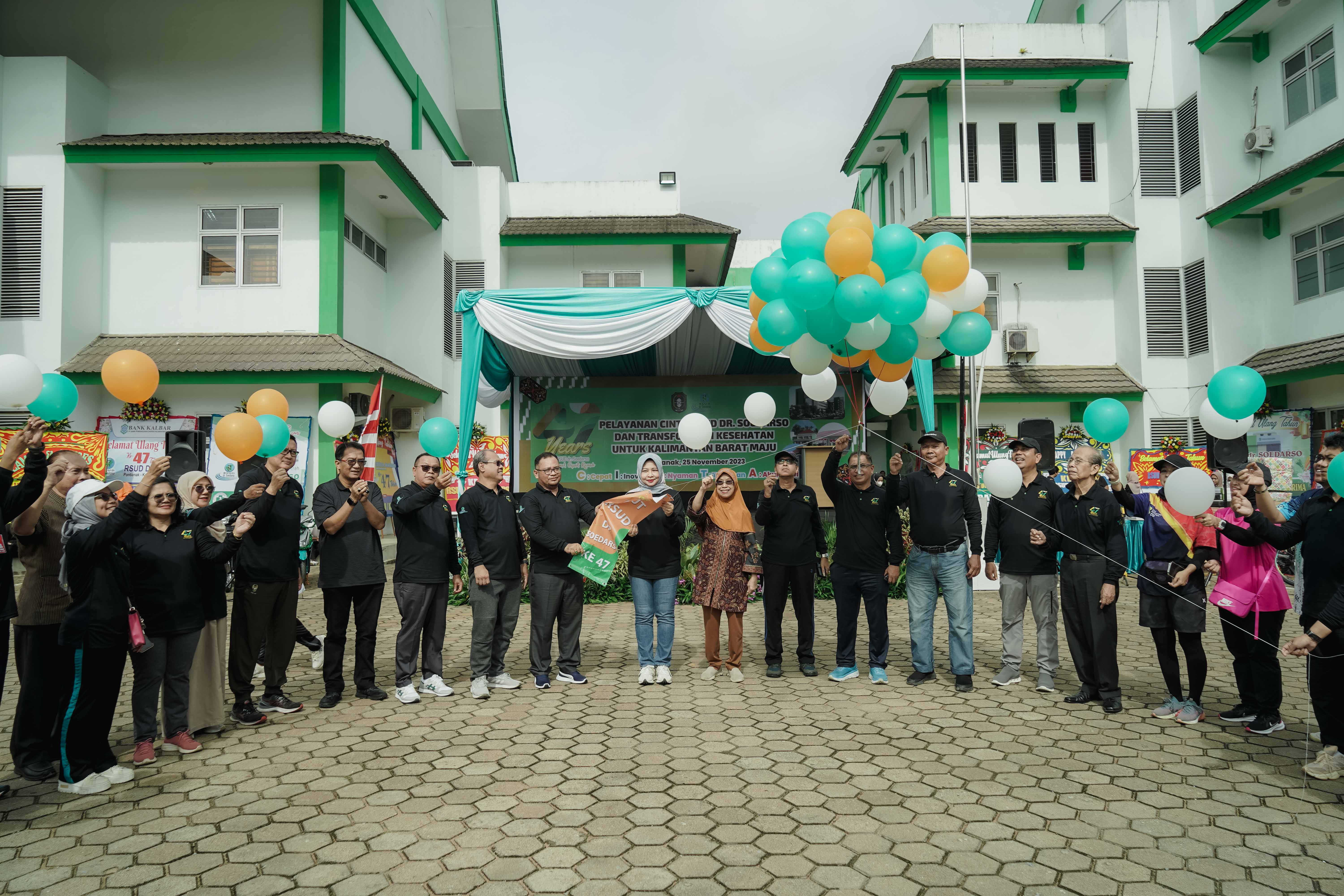 Peringatan HUT ke-47, RSUD dr. Soedarso Siap Bertranstormasi Melayani dengan Penuh CINTA