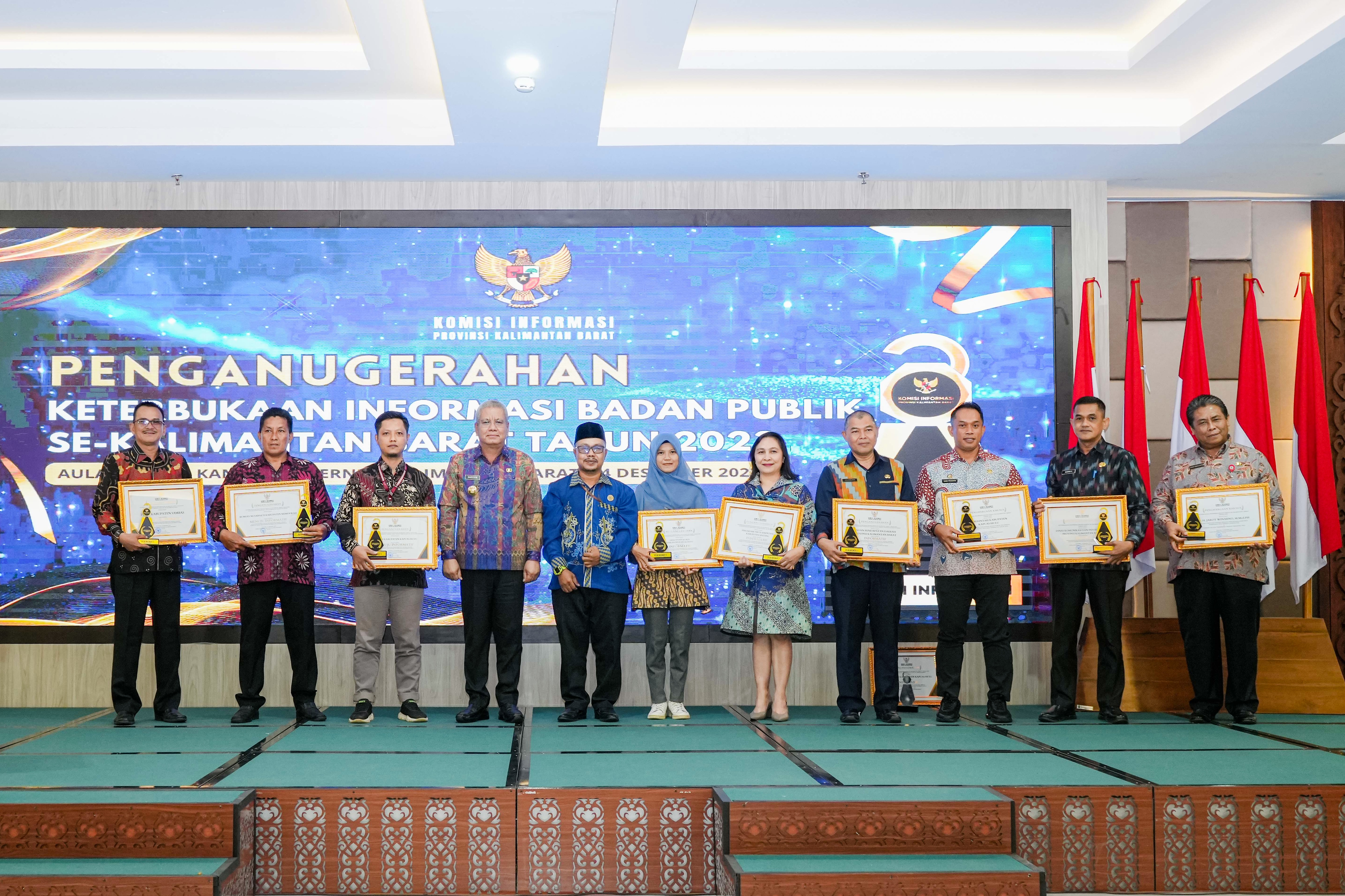 Penganugerahan Keterbukaan Informasi Badan Publik Tahun 2023