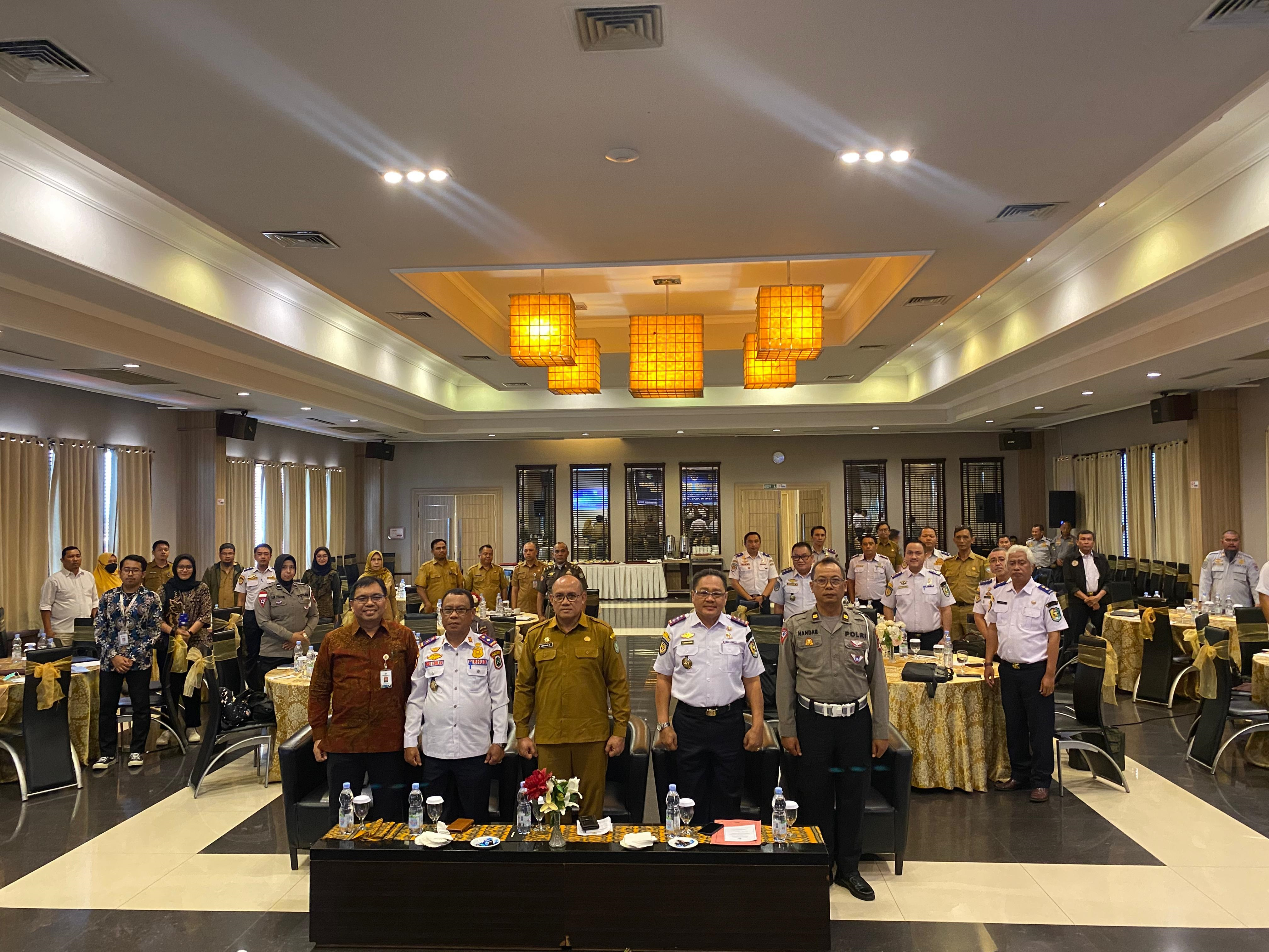 DISHUB KALBAR GELAR RAKOR DAN KONSOLIDASI RENCANA AKSI KESELAMATAN DI PROV KALBAR