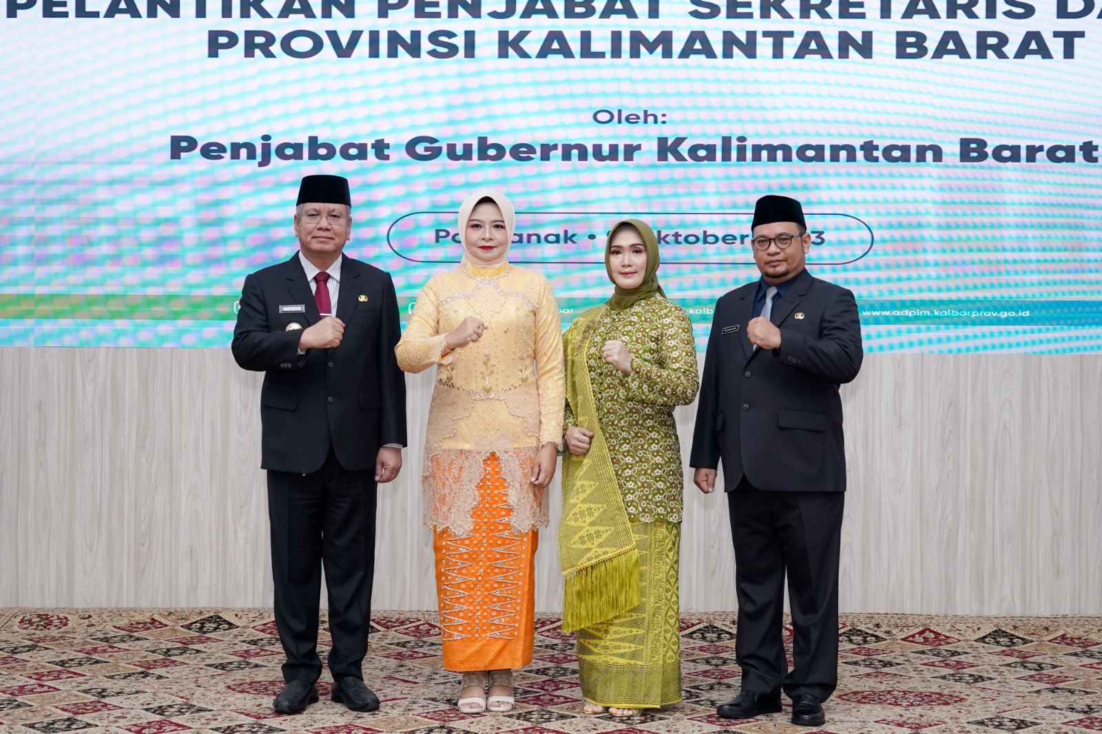 Pj Gubernur Kalimantan Barat Melantik Pj Sekretaris Daerah Kalimantan Barat
