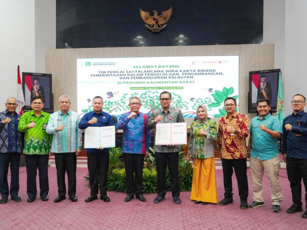 Penilaian Satyalancana Wirakarya Gubernur Sutarmidji Tampilkan Aplikasi SIPOHON