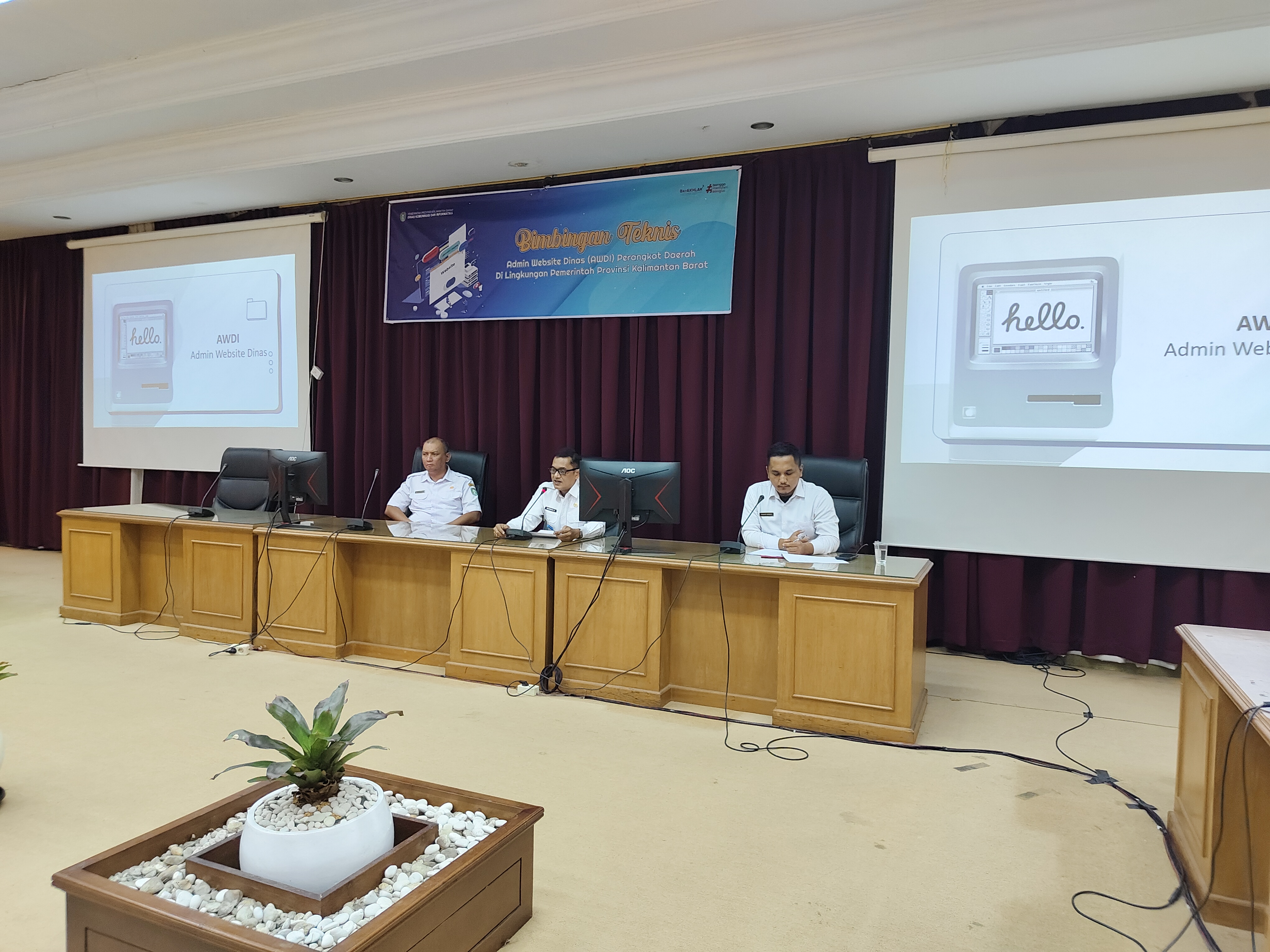 Bimbingan Teknis (BIMTEK) Admin Website Dinas (AWDI) Perangkat Daerah di Lingkungan Pemerintah Provinsi Kalimantan Barat