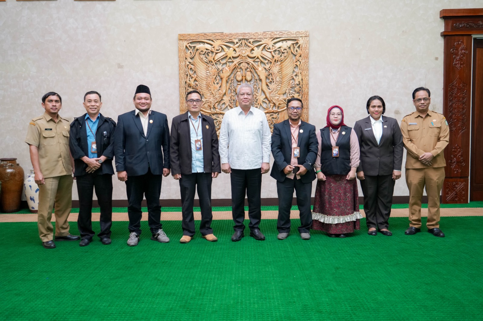 Audiensi Komisi Informasi Kalimantan Barat ke Penjabat (Pj) Gubernur Kalimantan Barat
